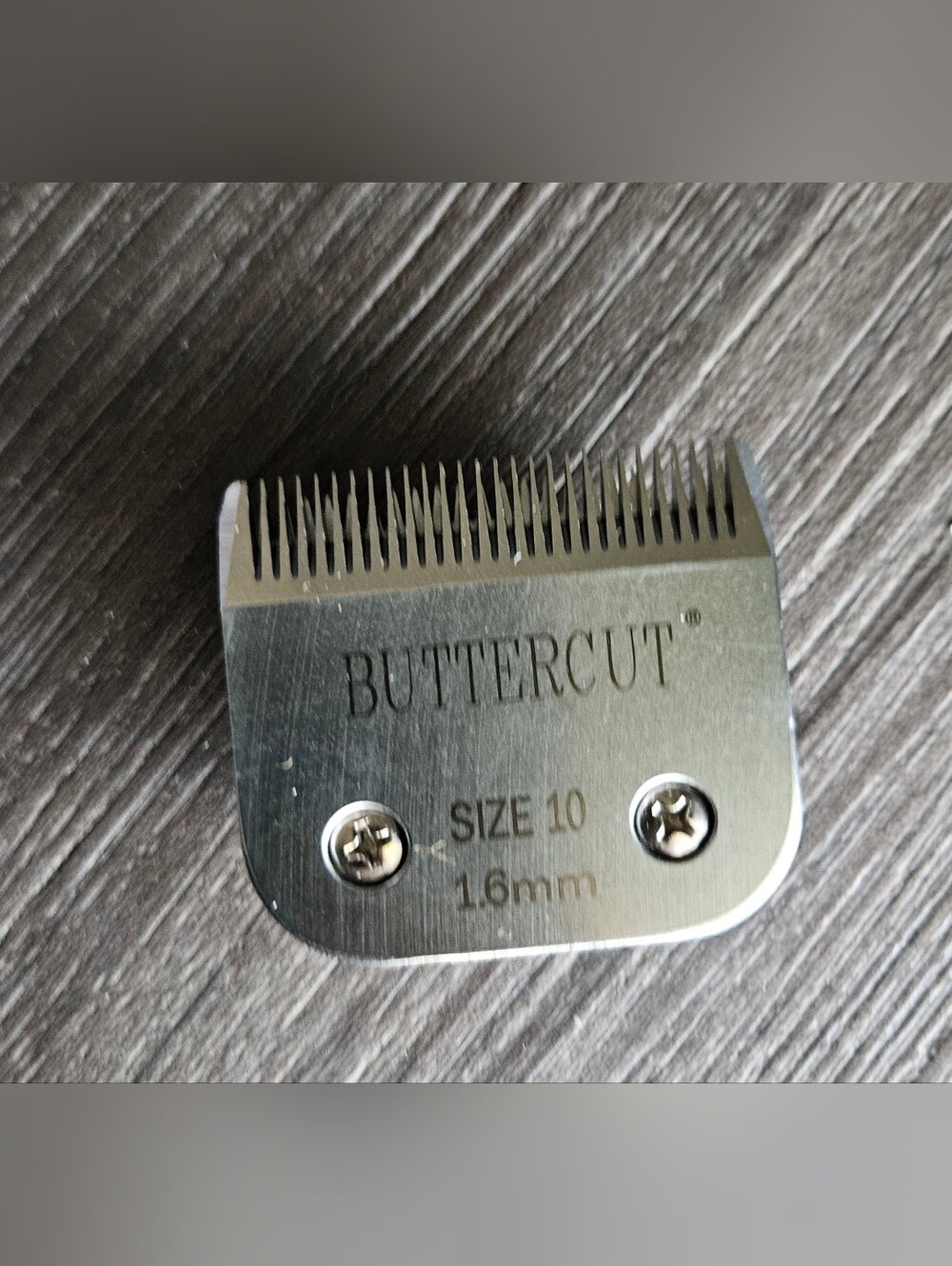 Butter Size 10 Clipper Blade in Silver